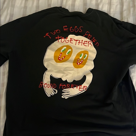 Zara Black Graphic T-Shirt - Picture 3 of 3